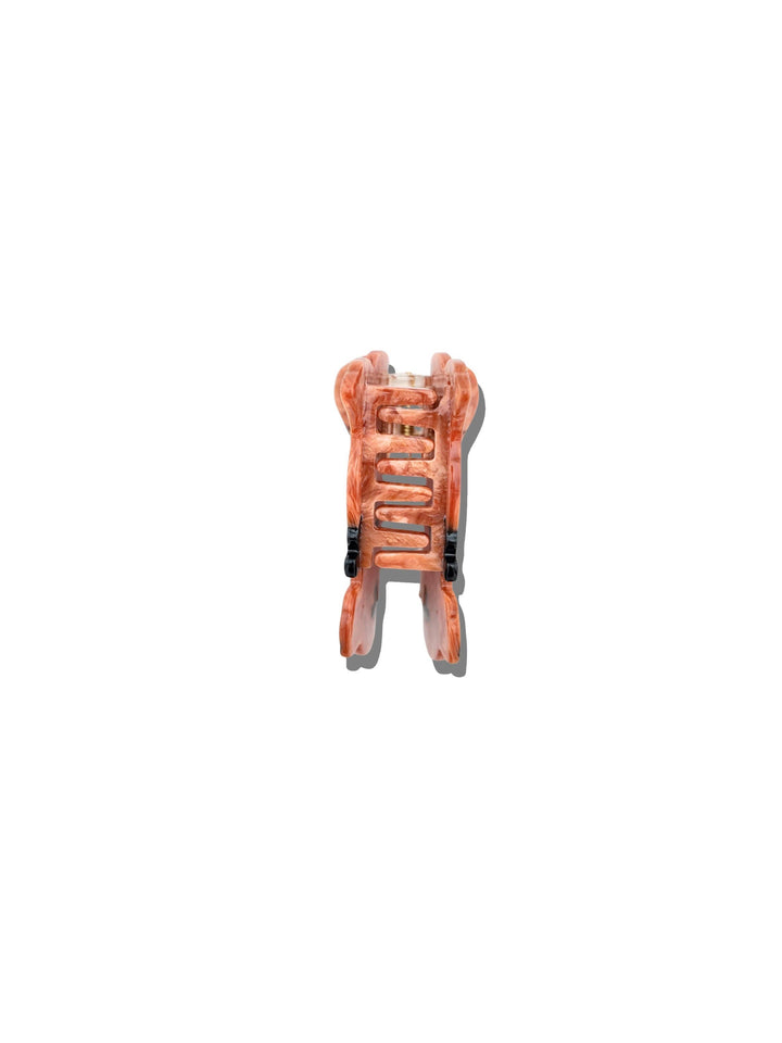 Hand-Painted Coquette Puppy Claw Clip | Eco-Friendly