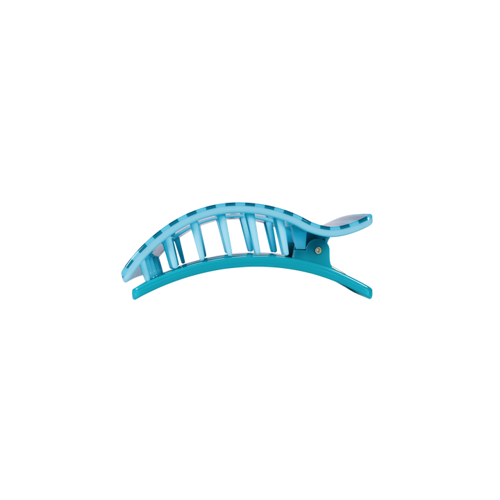 TELETIES - Splash Zone | Small | Flat Rectangle Hair Clip