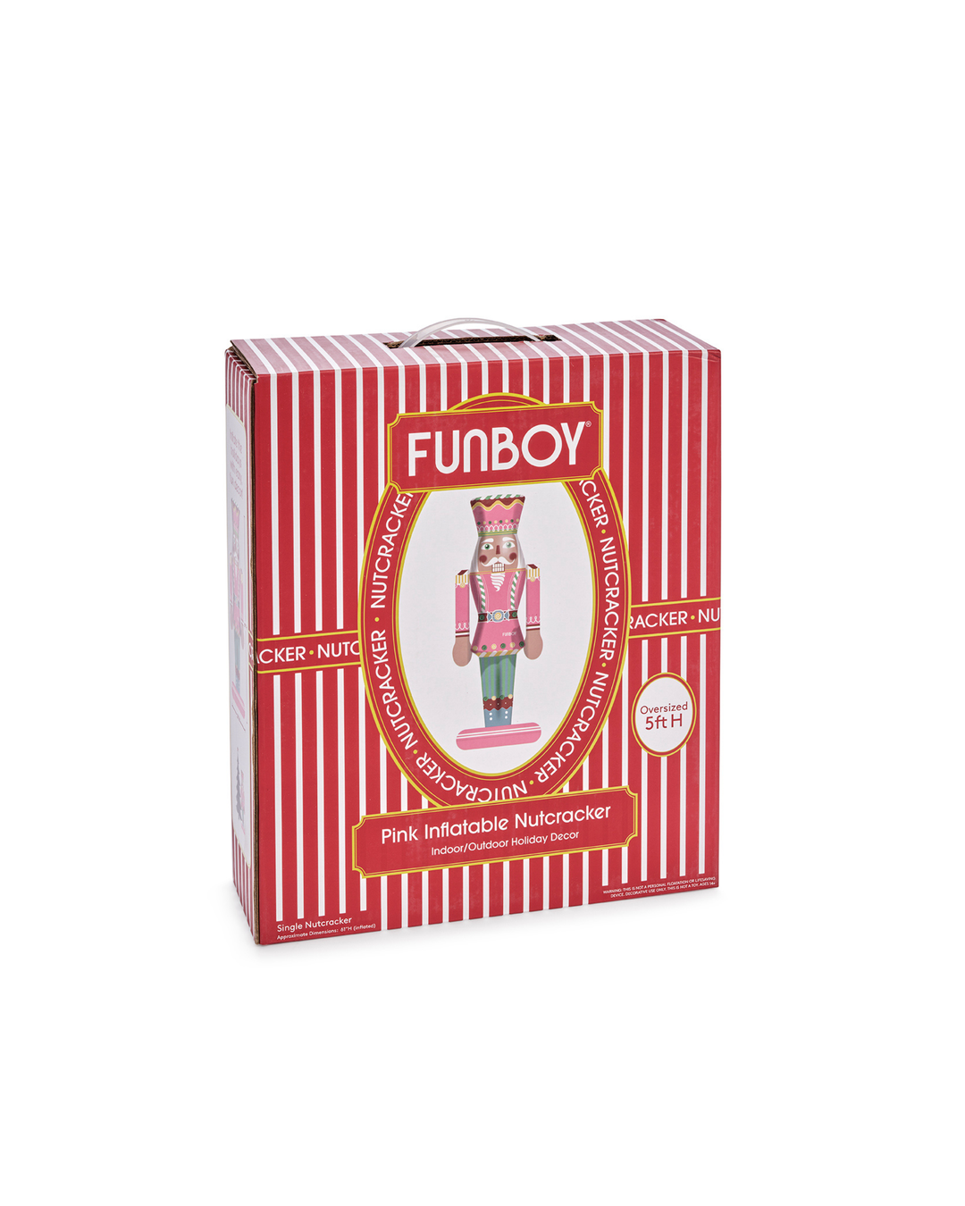 FUNBOY Candy Inflatable Nutcracker - 5 ft