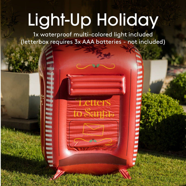 FUNBOY Santa’s Inflatable Mailbox