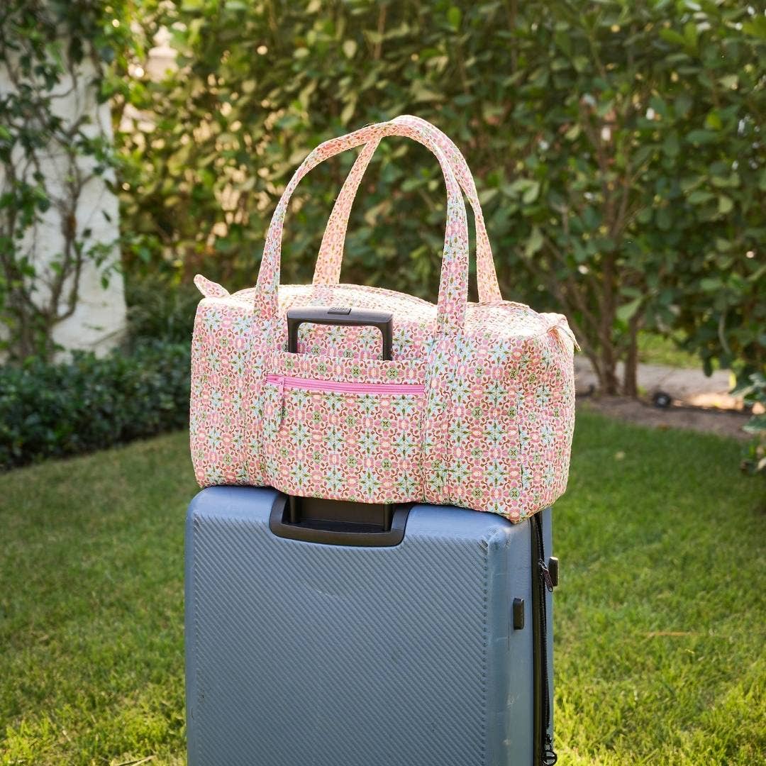 Laura Park Designs - Gasparilla Quilted Signature Duffle Bag