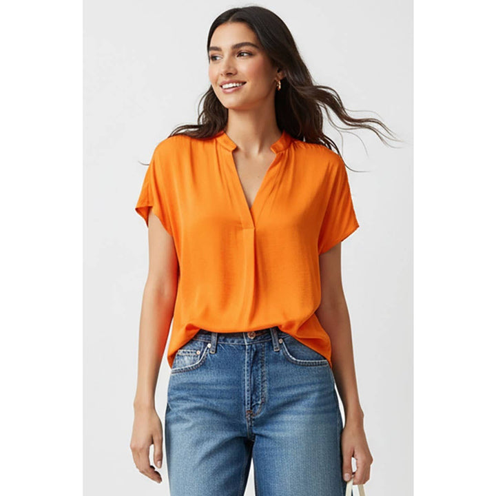 Drop Shoulder Regular Blouse
