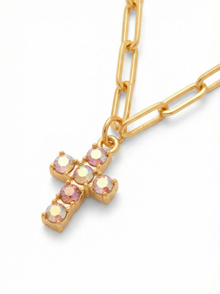Sorrelli Carly Cross Pendant Necklace