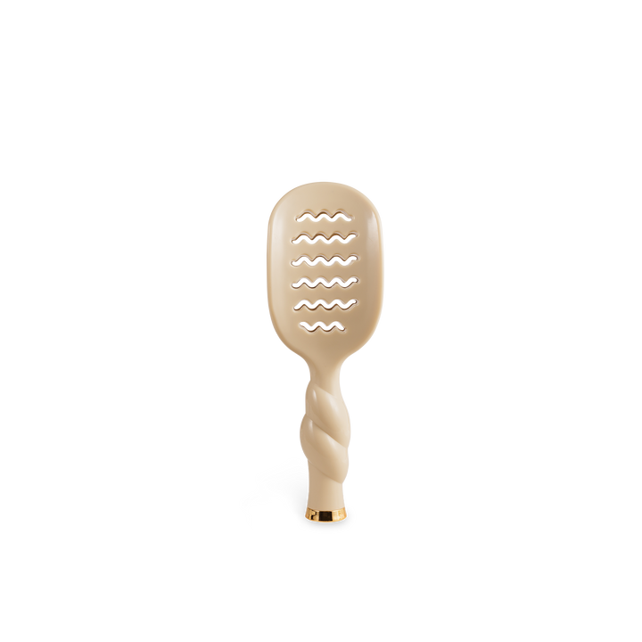 TELETIES - Mini Vented Brush | Tan