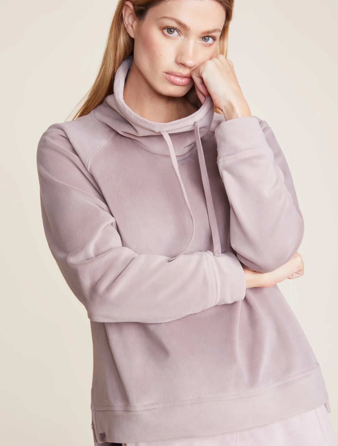 LuxeChic Funnel Neck Pullover