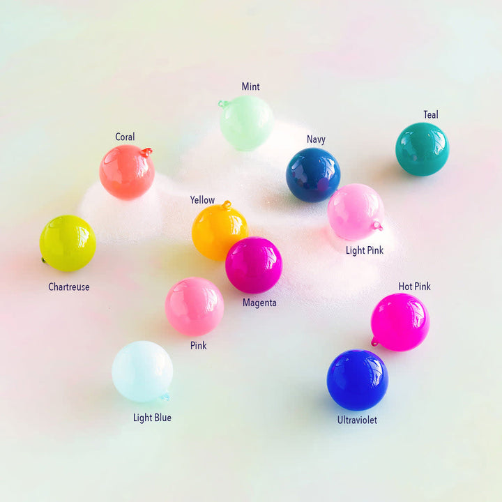 Glitterville Sugar Plum Ball Ornament 5"