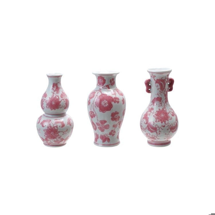 3" Rd x 7"H Stoneware Vase