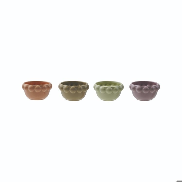 4-1/4" Rd x 2-1/4"H Stoneware Bowl