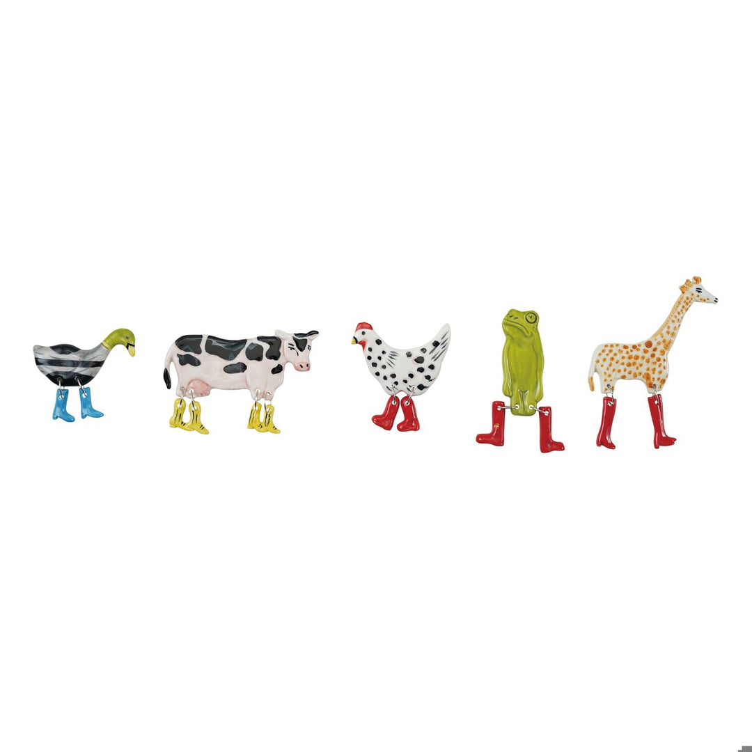 Stoneware Animal Fridge Magnet