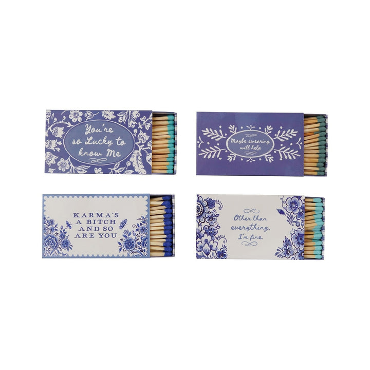 Safety Matches in Matchbox W Design &