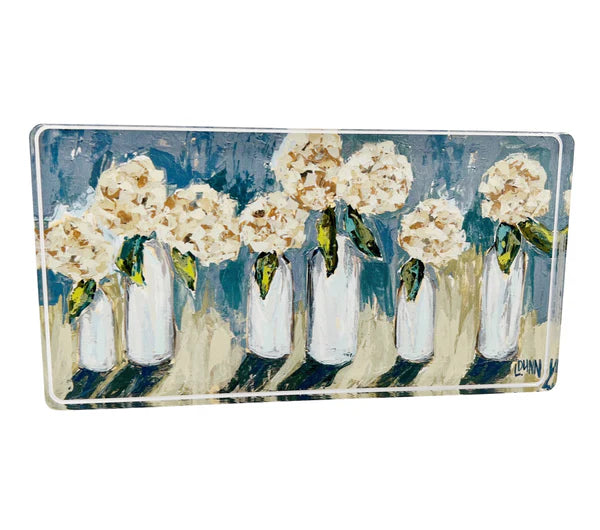 Hydrangea Acrylic Block