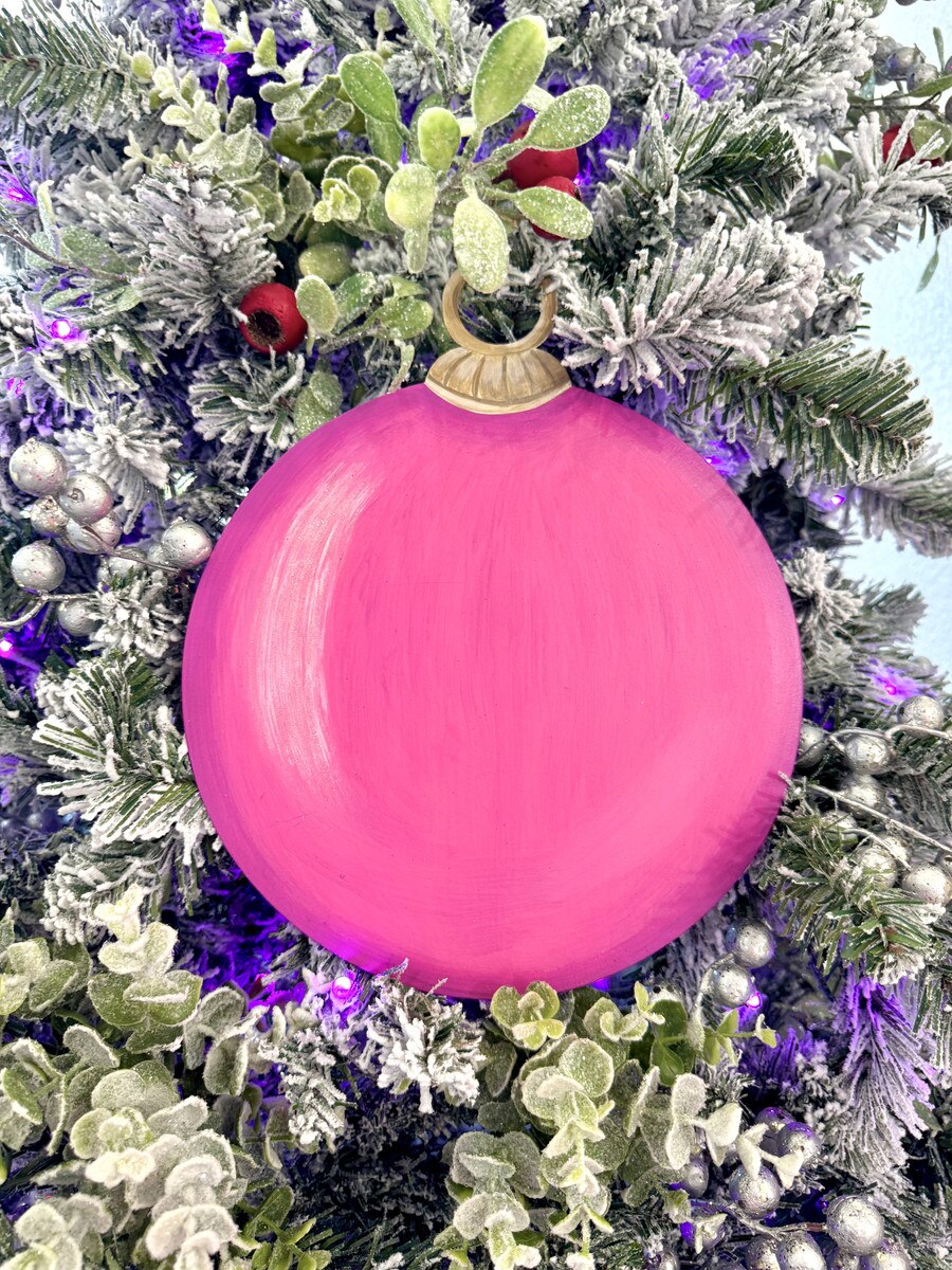 Round Tree Ornament