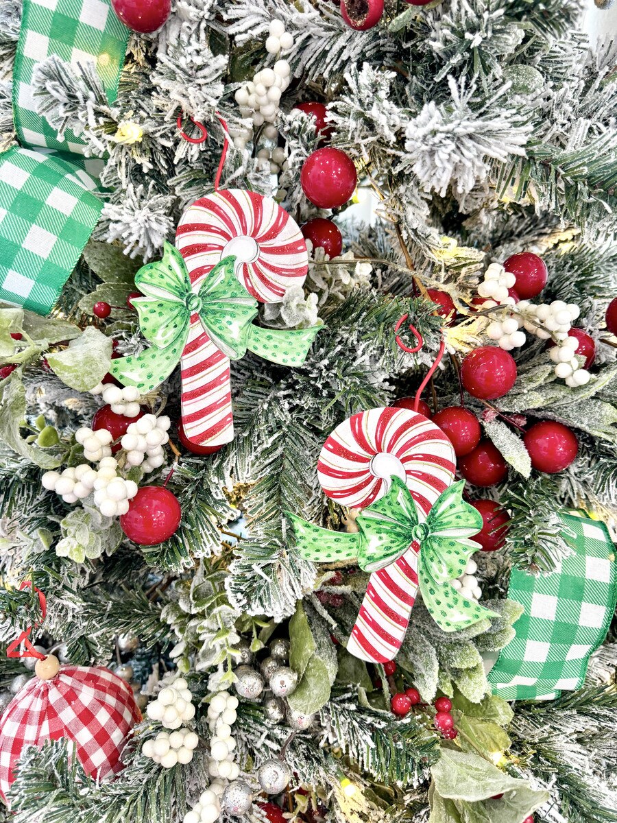 Beck's Traditional Tidings Candy Cane Ornaments