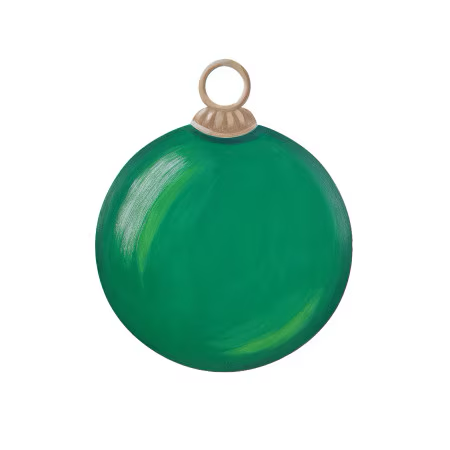 Round Tree Ornament