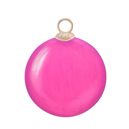 Round Tree Ornament