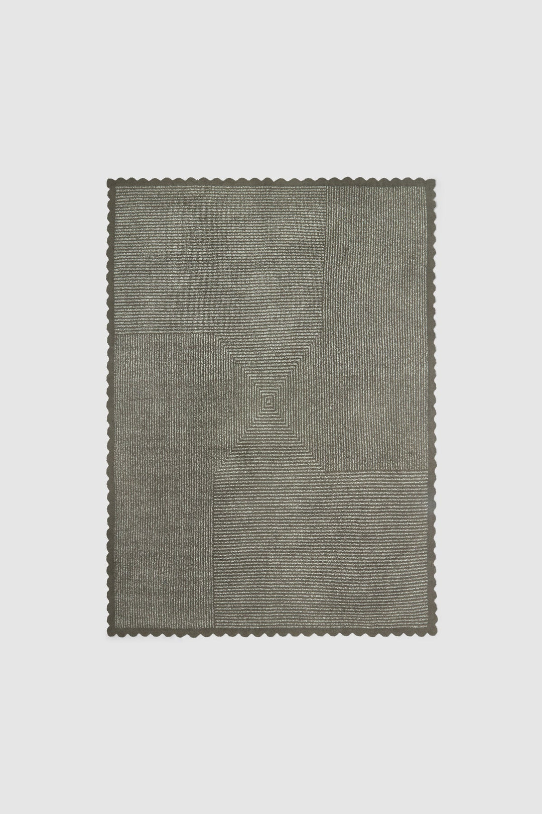 CozyChic Scallop Stripe Throw