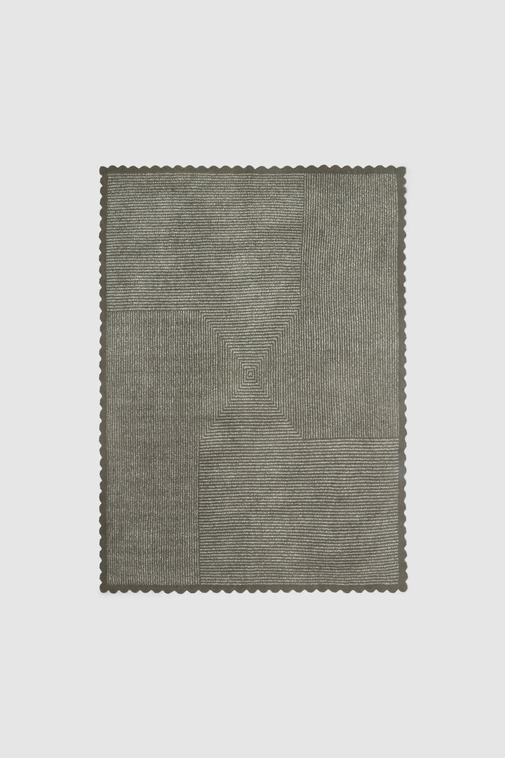 CozyChic Scallop Stripe Throw