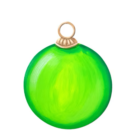 Round Tree Ornament