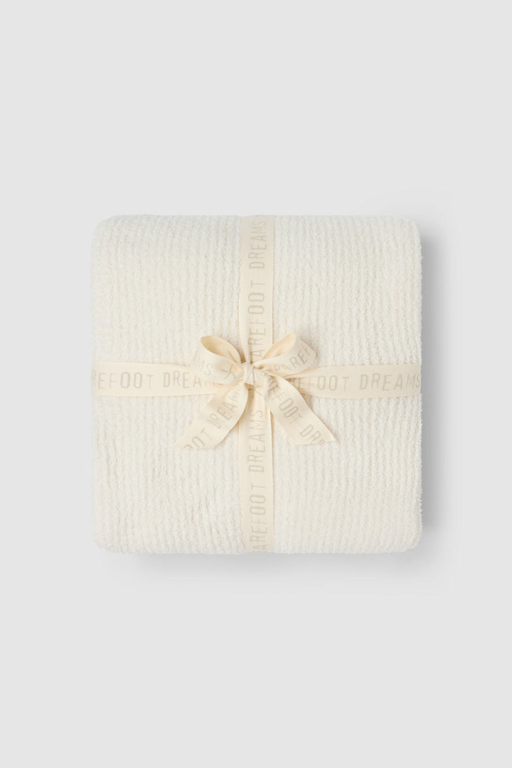 CozyChic Rib Blanket Stitch Throw