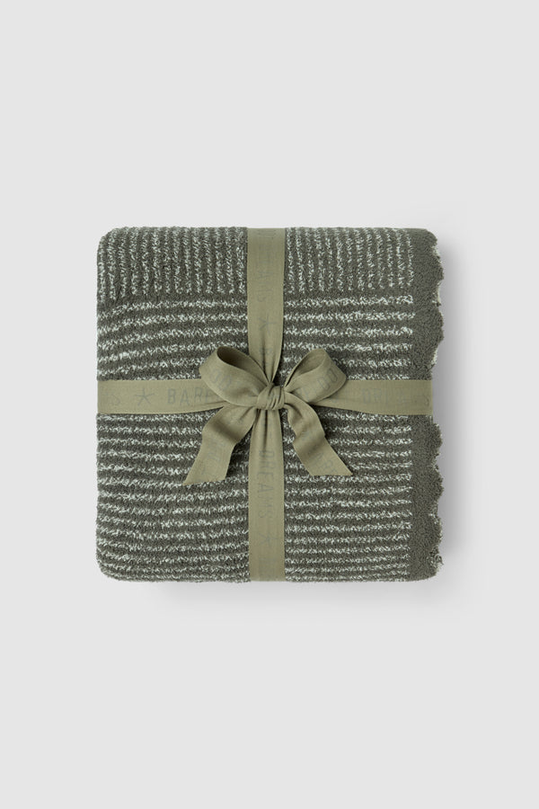 CozyChic Scallop Stripe Throw