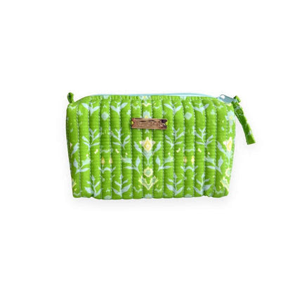Laura Park Petal Garden Green Signature Small Cosmetic Bag Small