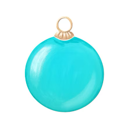 Round Tree Ornament