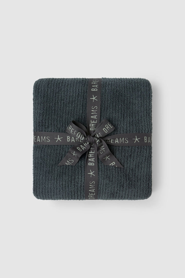 CozyChic Rib Blanket Stitch Throw