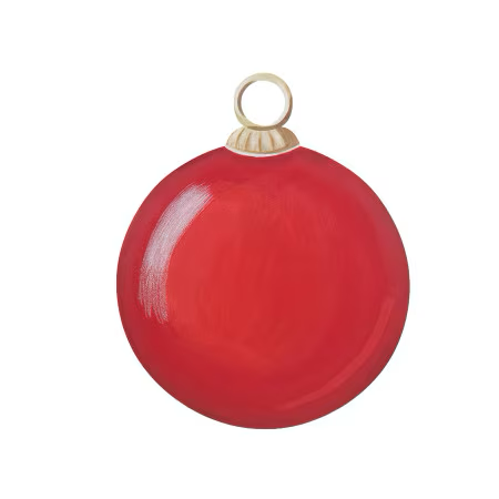 Round Tree Ornament