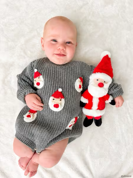 Santa Book With Plush
