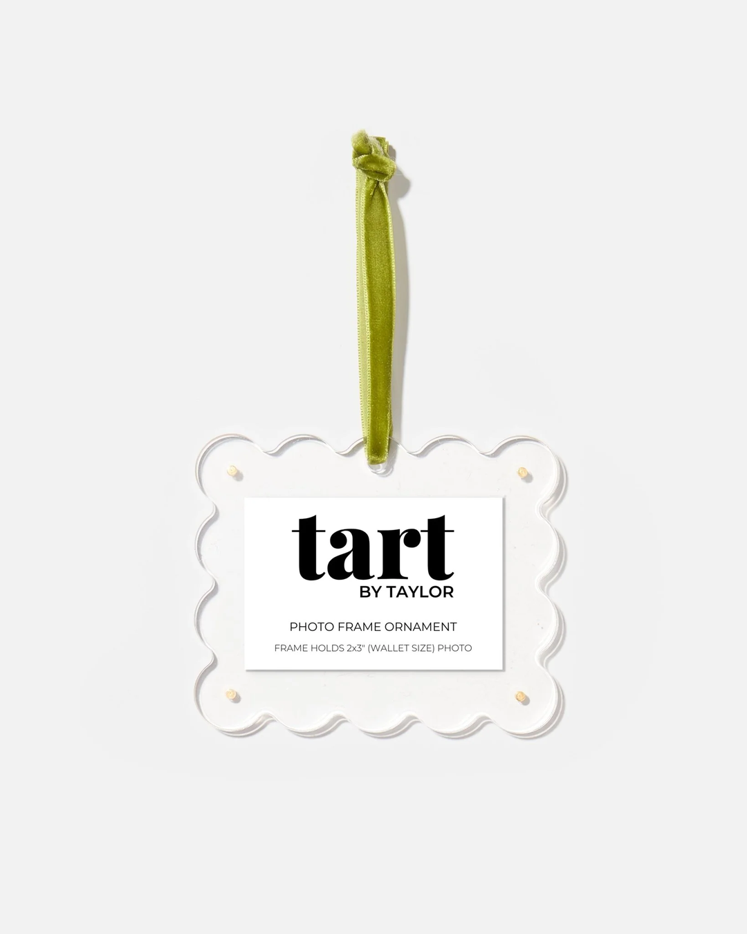 Clear Frame Ornament