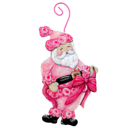 Fanciful Santa Ornament