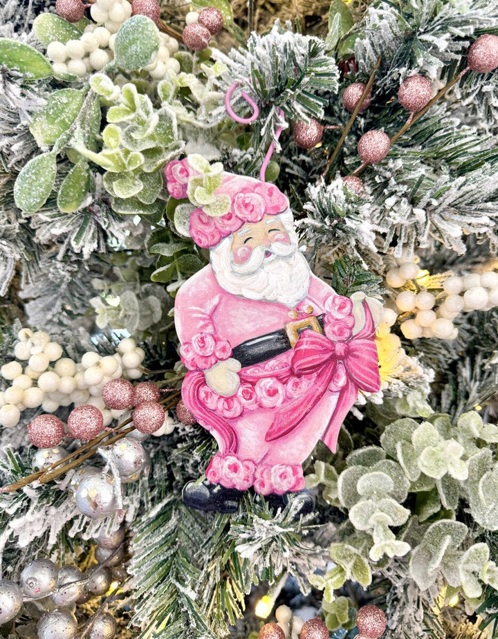 Fanciful Santa Ornament