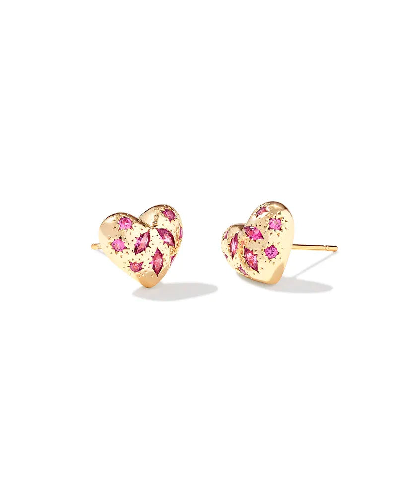 Holland Heart Stud Earrings