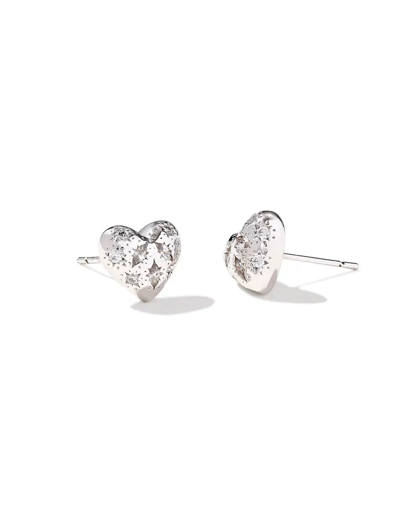 Holland Heart Stud Earrings