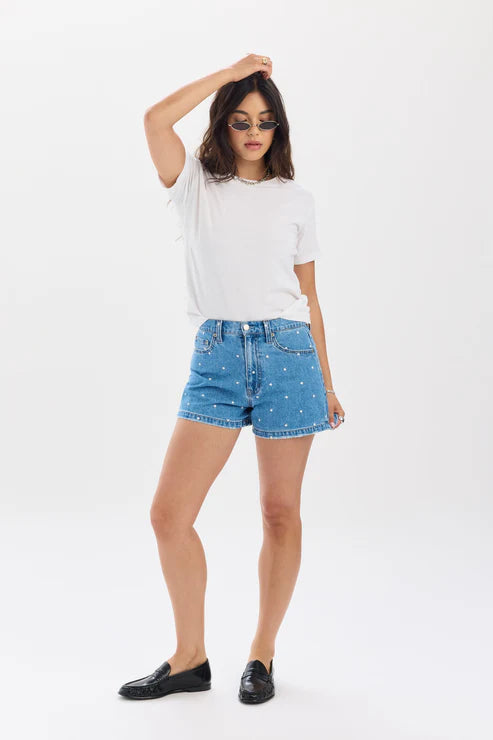 The Knockout High Rise A-Line Short