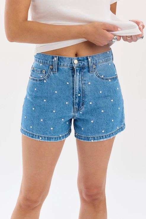 The Knockout High Rise A-Line Short