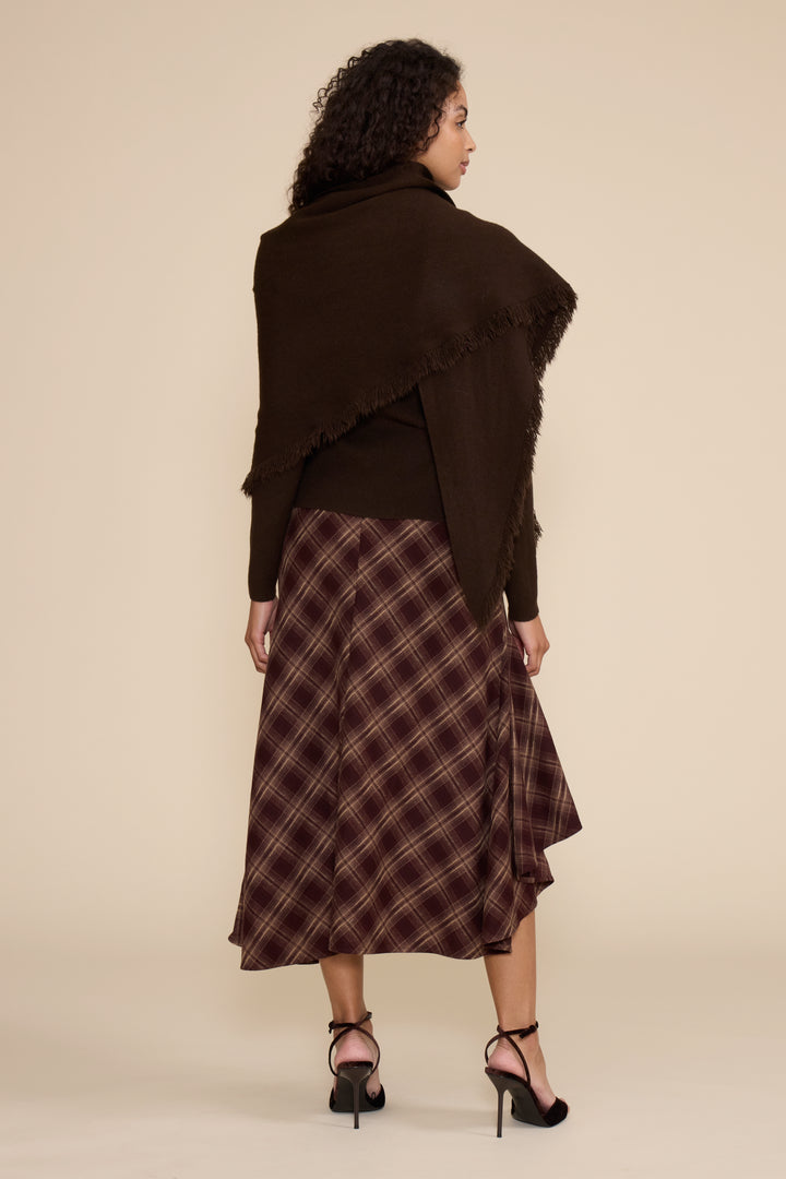 SK5662 MIKEY ASYMMETRICAL SKIRT