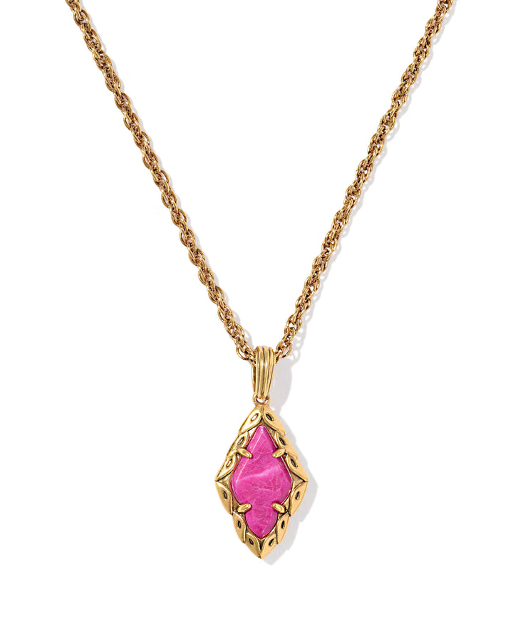 Adeline Vintage Short Pendant Necklace