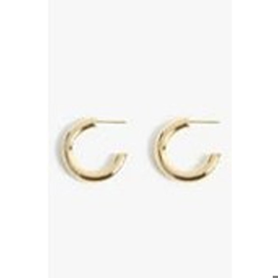 MICHAELA HOOPS 1" - GOLD