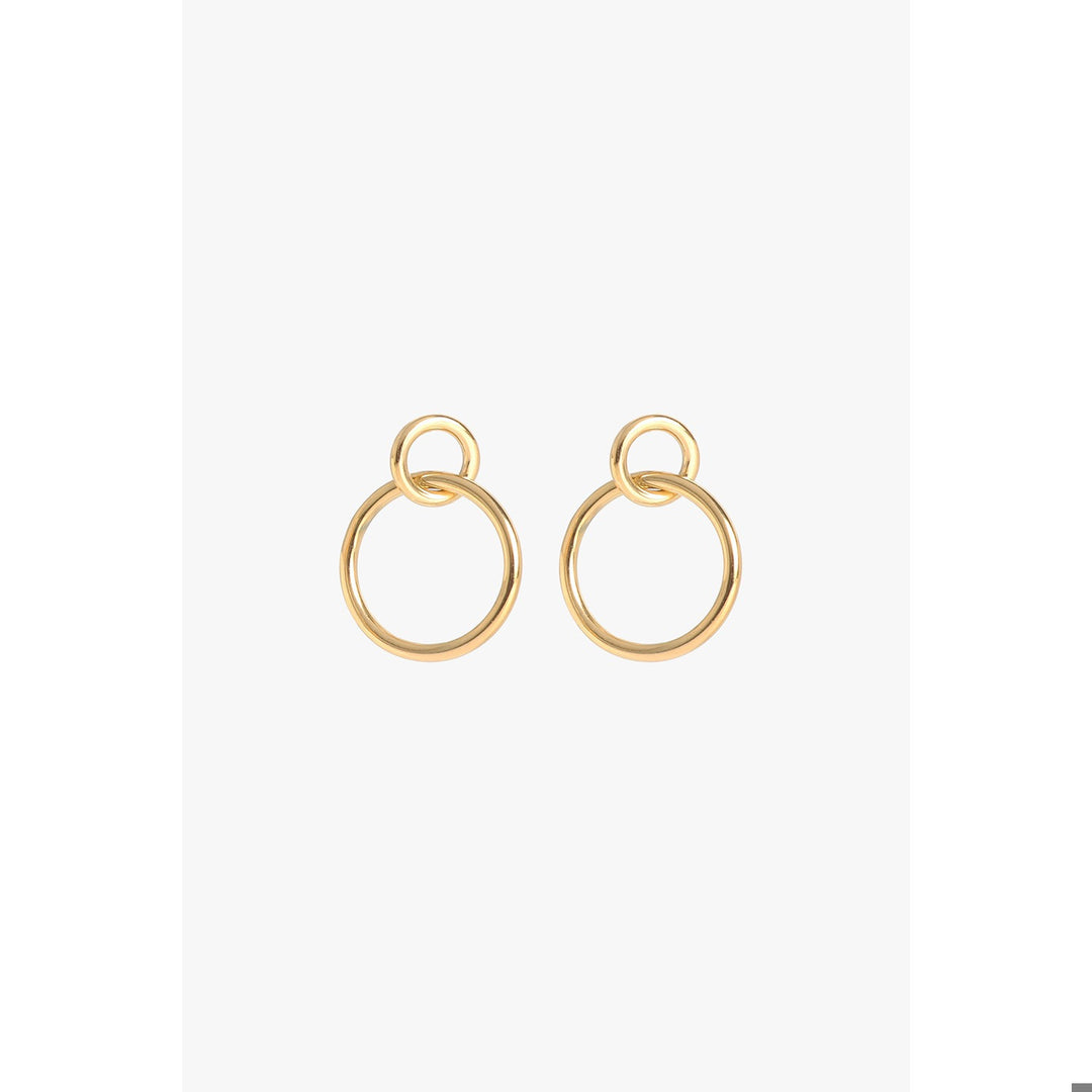 VEN HOOPS 1" - GOLD