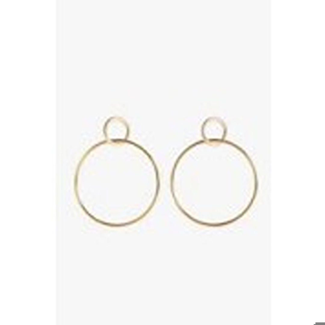 VEN HOOPS 2" - GOLD
