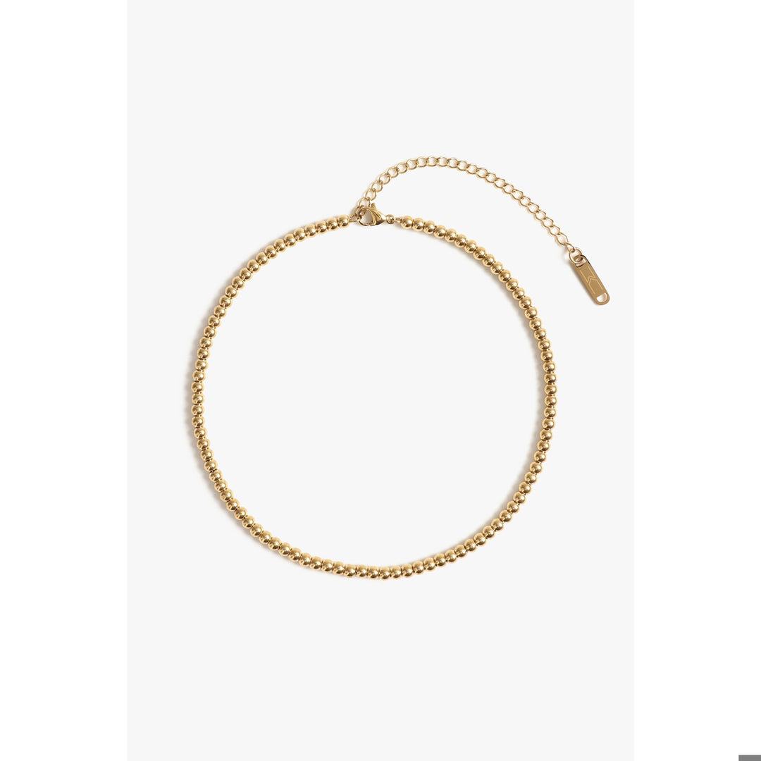 CROWN CHOKER 4mm - GOLD