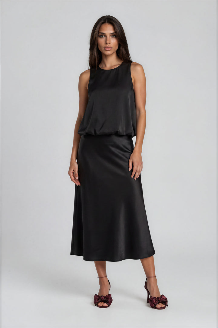 BLACK SATIN