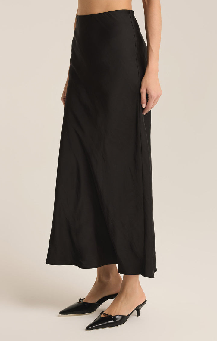 Z Supply Europa Poly Sheen Skirt