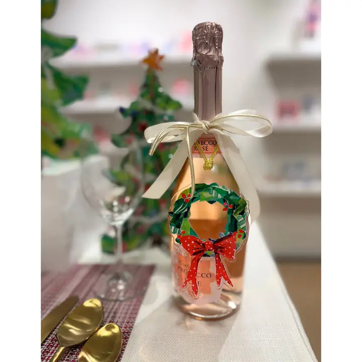 Lauren Dunn Red Berry Wreath Ornament