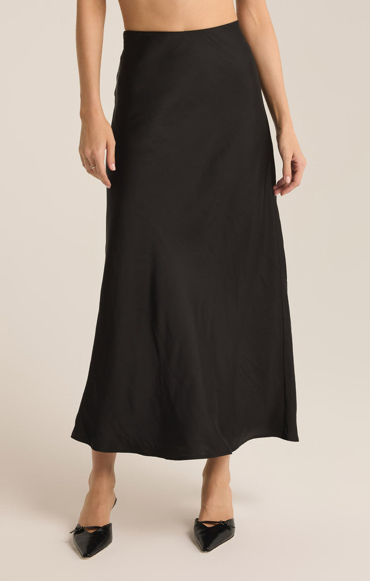 Z Supply Europa Poly Sheen Skirt