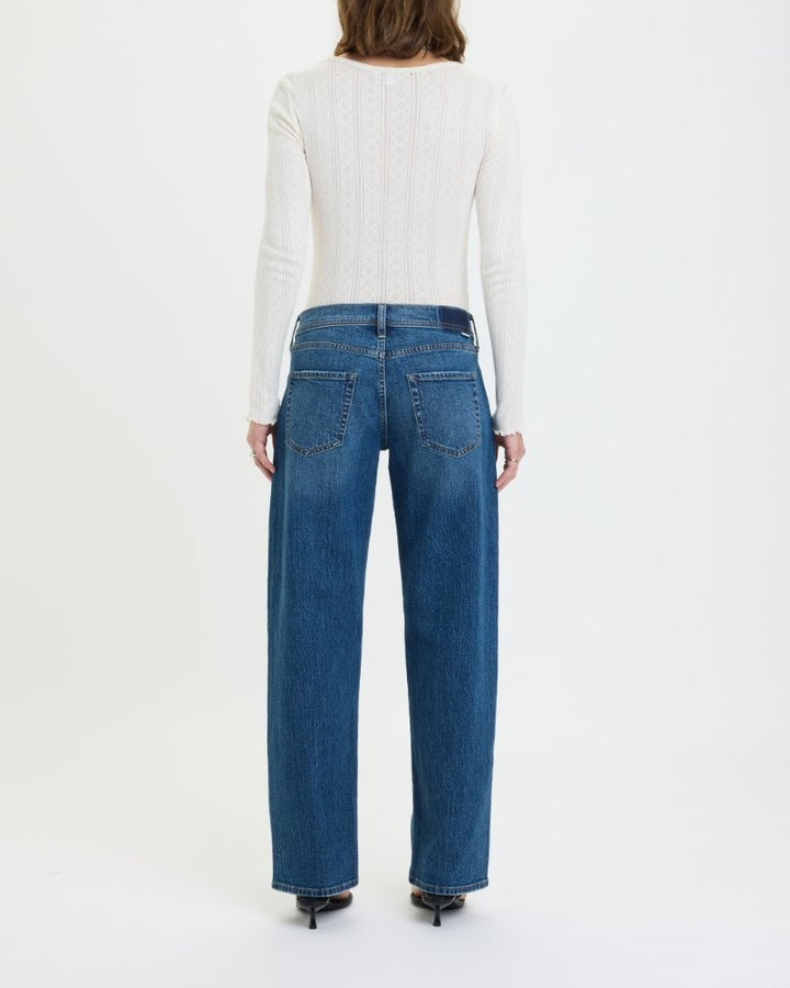 REPLAY LOW RISE V-WAIST SOFT BARREL