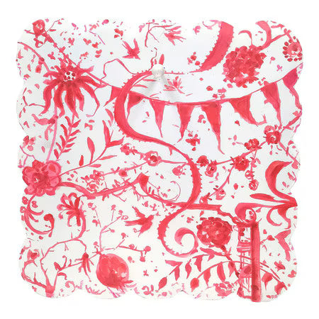 Chinoiserie Scallop Display Board