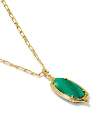 DANI STEPPED FRAME LONG PENDANT NECKLACE