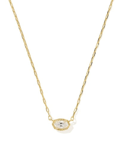 MINI ELISA LUXE SHORT PENDANT NECKLACE